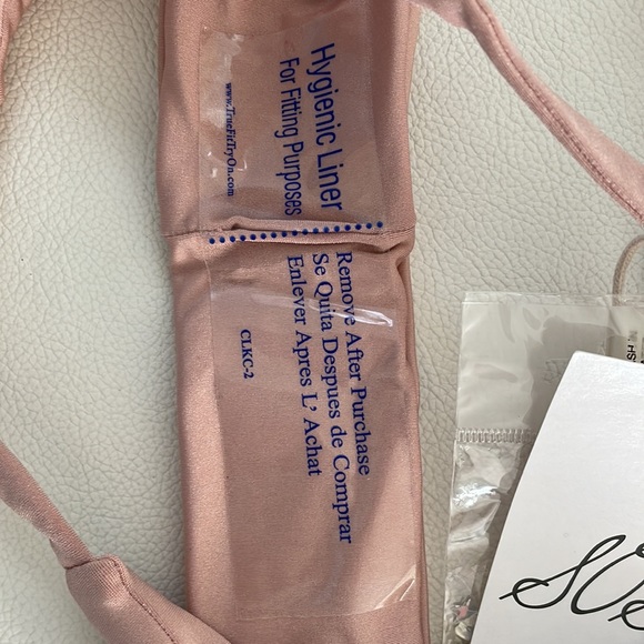 NEW Swell Obsessed Swimwear bikini in rose gold (XS/S) - Picture 6 of 10